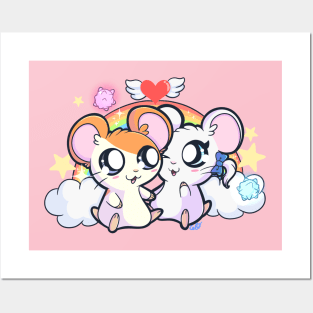 Hamtaro and Bijou Posters and Art